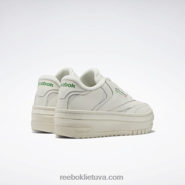 Reebok club c extra moteriški batai FTYF83 kreida/glen žalia