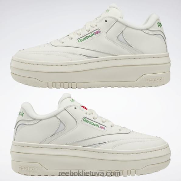 Reebok club c extra moteriški batai FTYF83 kreida/glen žalia