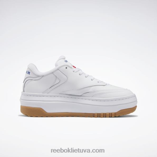 Reebok club c extra moteriški batai FTYF859 ftwr balta / vektorinė mėlyna