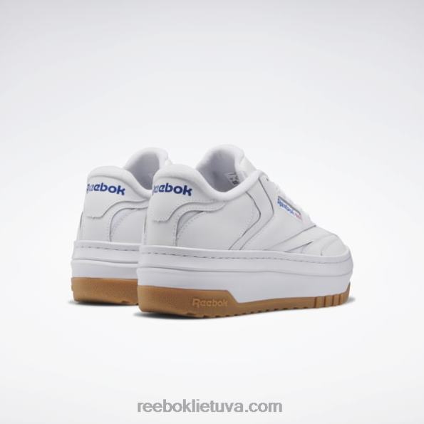 Reebok club c extra moteriški batai FTYF859 ftwr balta / vektorinė mėlyna