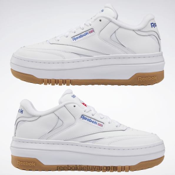 Reebok club c extra moteriški batai FTYF859 ftwr balta / vektorinė mėlyna