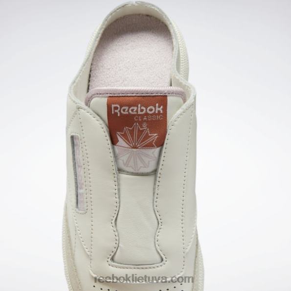 Reebok club c moteriški batai be nėrinių mule FTYF8763 kreida/kepta žemė/šerkšno uogos