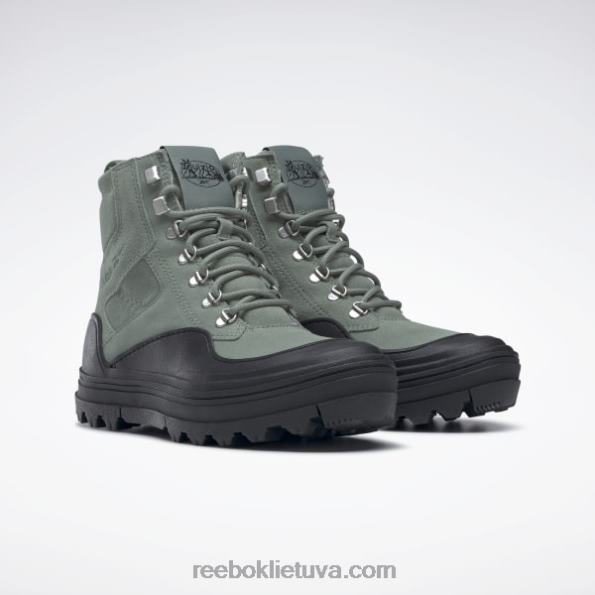 Reebok danielle guizio club c ccleated mid batai FTYF8222 harmonija žalia / šerdis juoda moterys