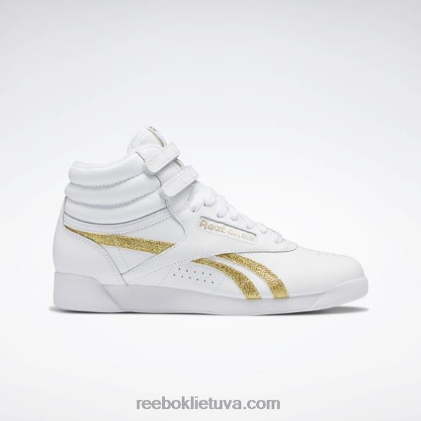 Reebok f/s hi moteriški batai FTYF8393 ftwr white/gold met.