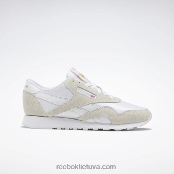 Reebok klasikiniai nailoniniai moteriški batai FTYF8467 balta/šviesiai pilka