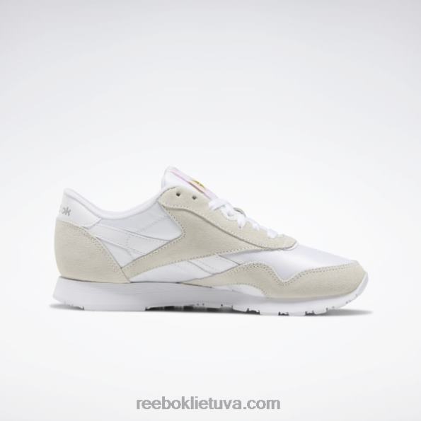 Reebok klasikiniai nailoniniai moteriški batai FTYF8467 balta/šviesiai pilka