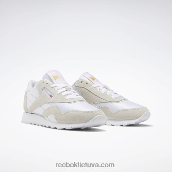 Reebok klasikiniai nailoniniai moteriški batai FTYF8467 balta/šviesiai pilka