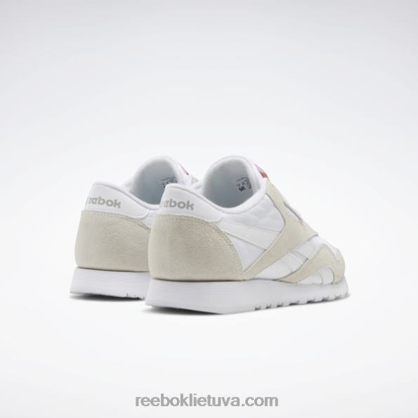 Reebok klasikiniai nailoniniai moteriški batai FTYF8467 balta/šviesiai pilka