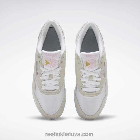 Reebok klasikiniai nailoniniai moteriški batai FTYF8467 balta/šviesiai pilka