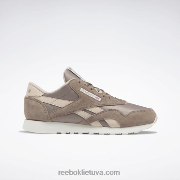 Reebok klasikiniai nailoniniai moteriški batai FTYF876 taupe/soft ecru/kreida