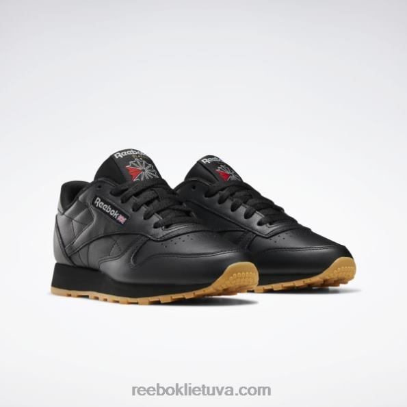 Reebok klasikiniai odiniai batai FTYF8193 šerdis juoda/grynai pilka 5/reebok guma-03 moterys