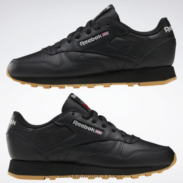 Reebok klasikiniai odiniai batai FTYF8193 šerdis juoda/grynai pilka 5/reebok guma-03 moterys