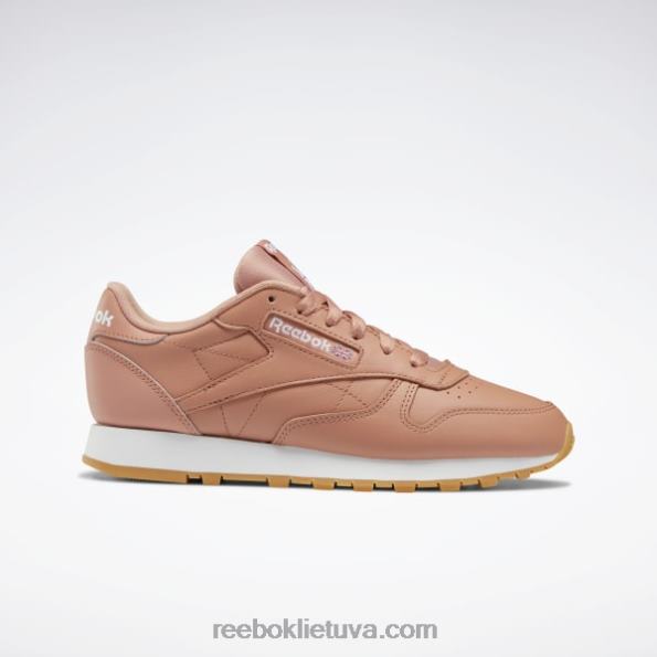 Reebok klasikiniai odiniai batai FTYF8420 canyon coral mel/ftwr white moterys