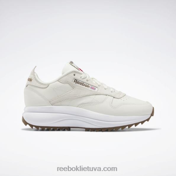 Reebok klasikiniai odiniai sp extra moteriški batai FTYF8176 kreida / ftwr balta / vektorinė mėlyna