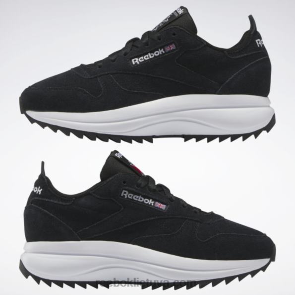 Reebok klasikiniai odiniai sp extra moteriški batai FTYF8264 šerdis juoda / vektorinis mėlynas / vektorius raudonas