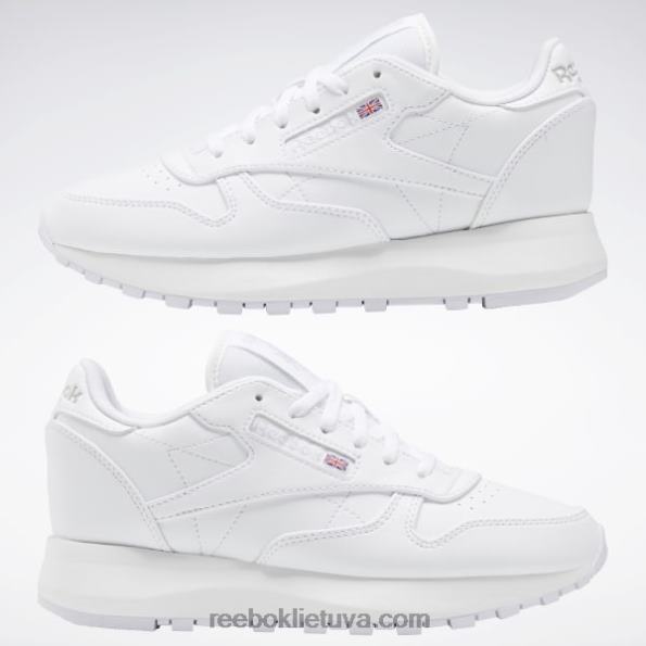 Reebok klasikiniai sp moteriški vegan batai FTYF8413 ftwr balta / grynai pilka 2
