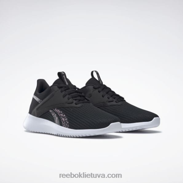 Reebok Fluxlite moteriški treniruočių bateliai FTYF8933 šerdis juoda/alyvinė/kvarco met