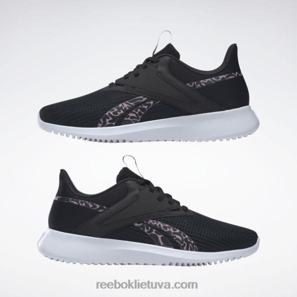 Reebok Fluxlite moteriški treniruočių bateliai FTYF8933 šerdis juoda/alyvinė/kvarco met