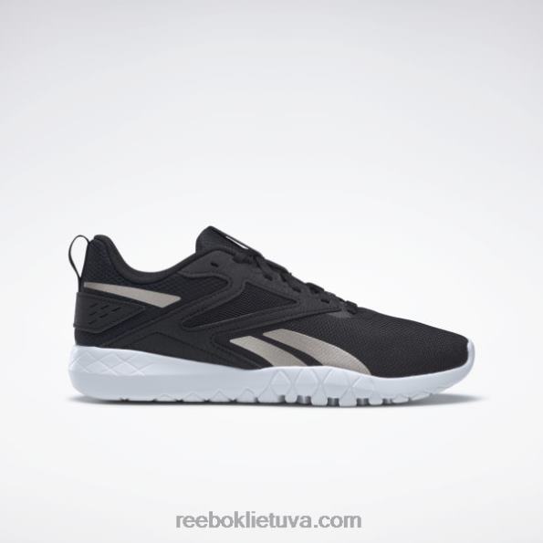 Reebok flexagon energy 4 moteriški treniruočių bateliai FTYF8265 šerdis juodas/ftwr baltas/rožinis auksas
