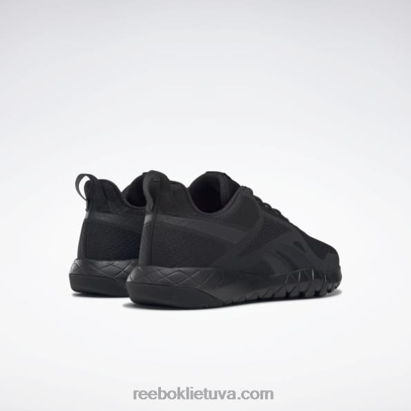 Reebok flexagon force 3 platūs d moteriški treniruočių bateliai FTYF8144 šerdis juoda/grynai pilka 8