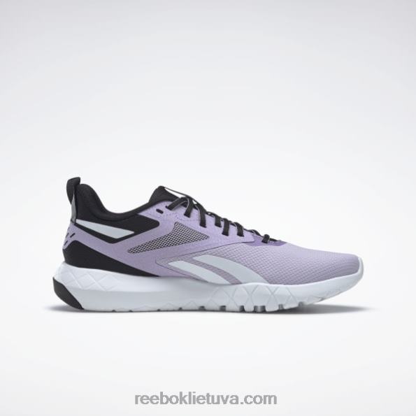 Reebok flexagon force 4 moteriški treniruočių bateliai FTYF8215 core black/purple oasis/ftwr white