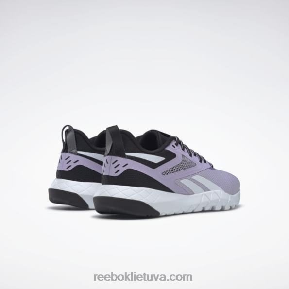 Reebok flexagon force 4 moteriški treniruočių bateliai FTYF8215 core black/purple oasis/ftwr white