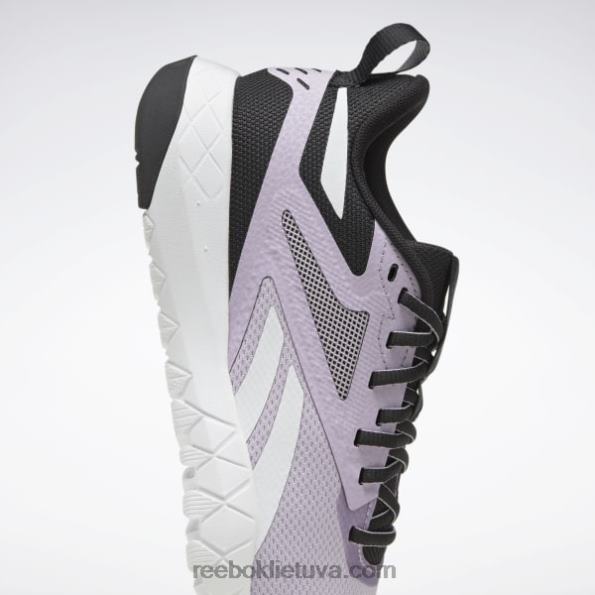 Reebok flexagon force 4 moteriški treniruočių bateliai FTYF8215 core black/purple oasis/ftwr white