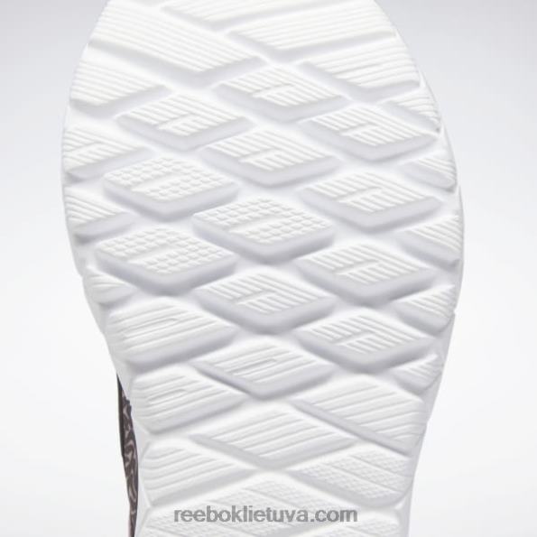 Reebok flexagon force 4 moteriški treniruočių bateliai FTYF8254 šerdis juoda/alyvinė/oranžinė blykstė