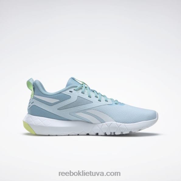 Reebok flexagon force 4 moteriški treniruočių bateliai FTYF8258 mėlynas perlas/stiklas mėlynas/ftwr baltas