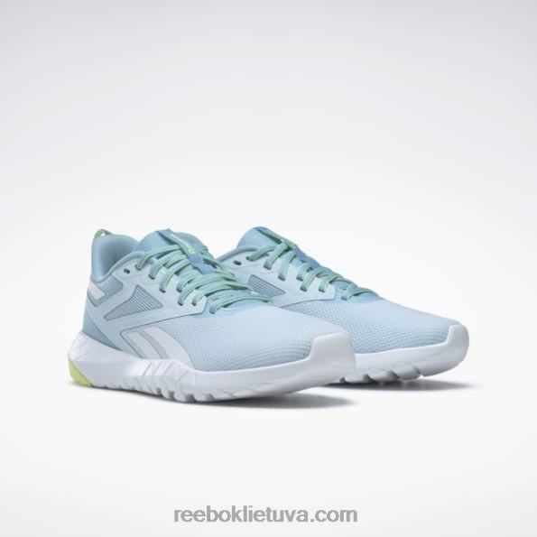 Reebok flexagon force 4 moteriški treniruočių bateliai FTYF8258 mėlynas perlas/stiklas mėlynas/ftwr baltas