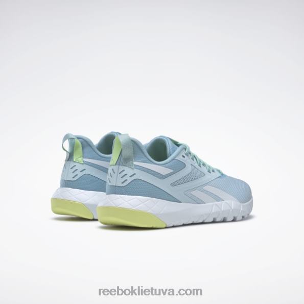 Reebok flexagon force 4 moteriški treniruočių bateliai FTYF8258 mėlynas perlas/stiklas mėlynas/ftwr baltas