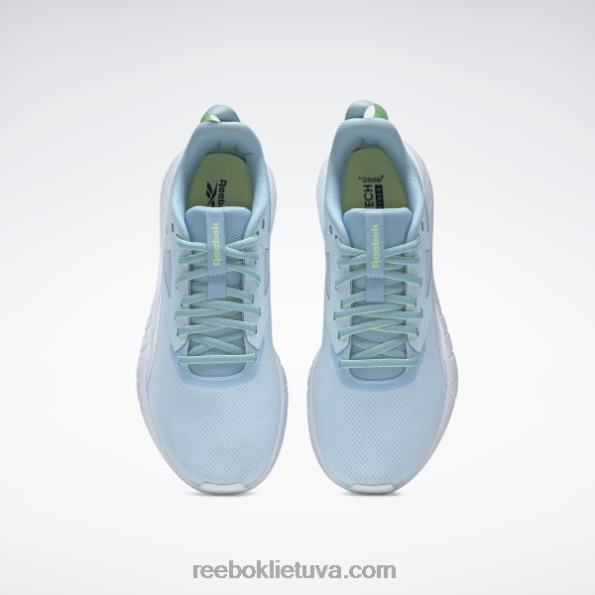 Reebok flexagon force 4 moteriški treniruočių bateliai FTYF8258 mėlynas perlas/stiklas mėlynas/ftwr baltas
