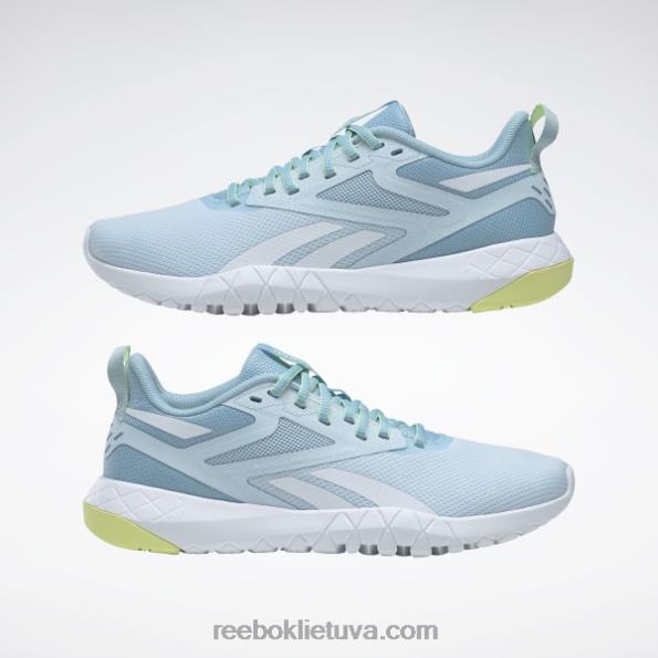 Reebok flexagon force 4 moteriški treniruočių bateliai FTYF8258 mėlynas perlas/stiklas mėlynas/ftwr baltas