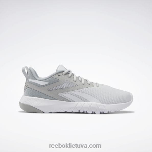 Reebok flexagon force 4 moteriški treniruočių bateliai FTYF8287 gryna pilka 3/šalta pilka/ftwr balta