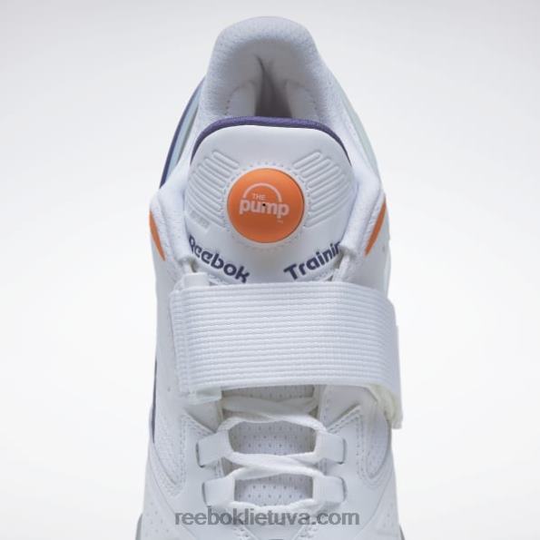 Reebok legacy lifter iii moteriški sunkiosios atletikos bateliai FTYF8132 ftwr balta/bold violetinė/smash orange s23-r