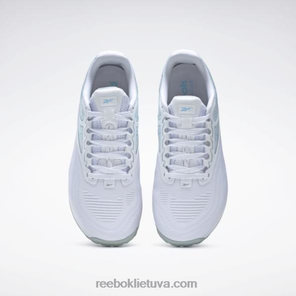 Reebok nano x2 moteriški treniruočių bateliai FTYF8180 ftwr balta / pajūrio pilka / užuomina mėtų