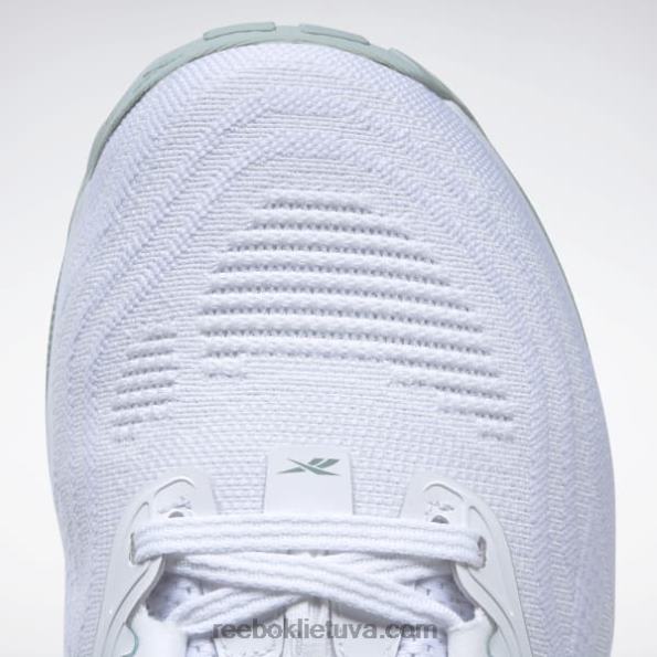 Reebok nano x2 moteriški treniruočių bateliai FTYF8180 ftwr balta / pajūrio pilka / užuomina mėtų