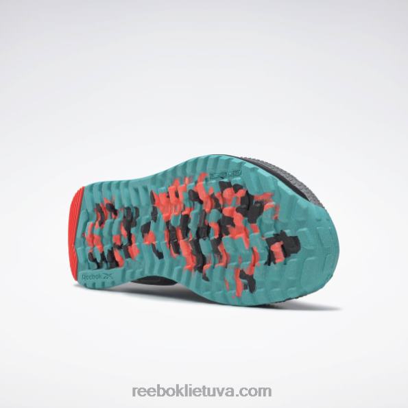 Reebok nano x2 tr adventure moteriški treniruočių bateliai FTYF8101 grynai pilka 5/šerdis juoda/klasikinė žalsva