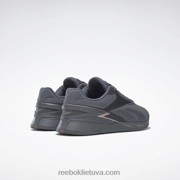 Reebok nano x3 moteriški batai FTYF818 gryna pilka 6/gryna pilka 7/taupe met s23