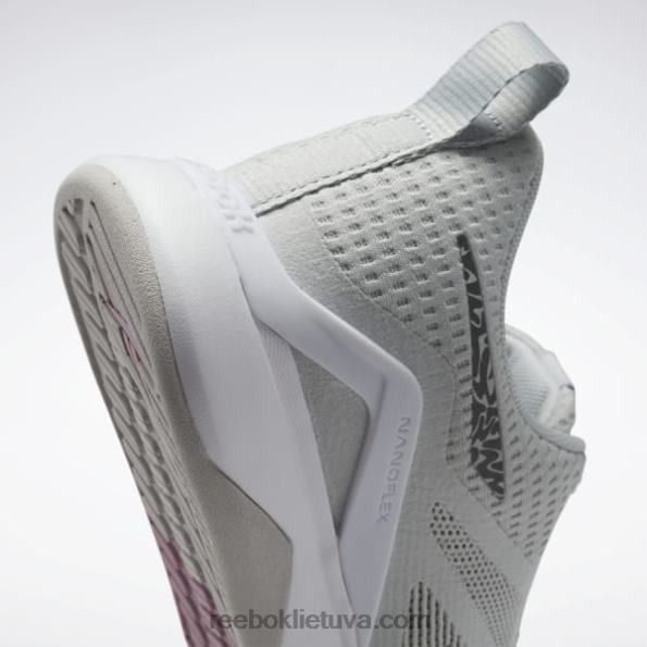 Reebok nanoflex tr 2.0 moteriški treniruočių bateliai FTYF8161 grynai pilka 2 / ftwr balta / šerdis juoda