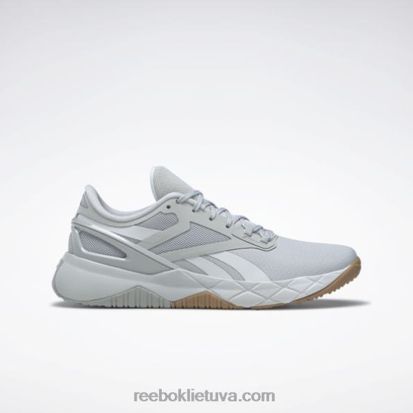 Reebok nanoflex tr moteriški treniruočių bateliai FTYF8276 gryna pilka 2 / ftwr balta / gryna pilka 3