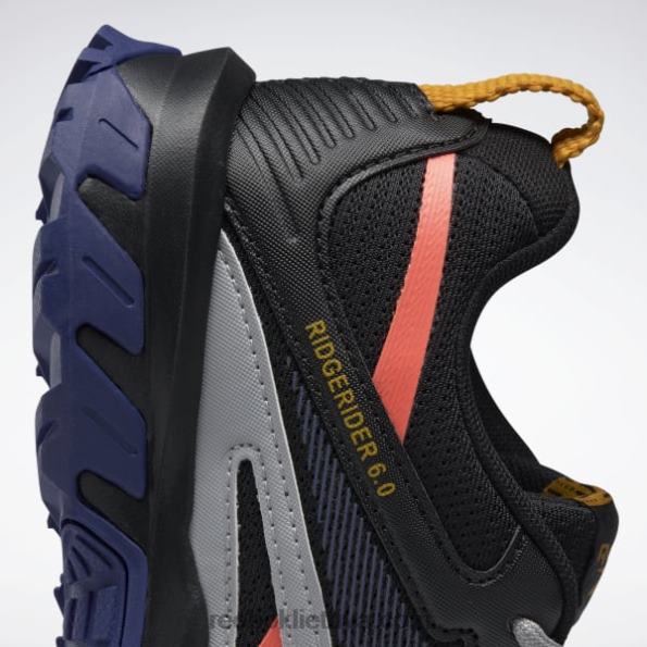 Reebok ridgerider 6 batai FTYF8232 šerdis juoda/ryškiai violetinė/oranžinė blykstė moterys
