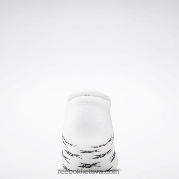 Reebok klasikinės nematomos kojinės 3 poros FTYF81001 balta/lgh vientisa pilka
