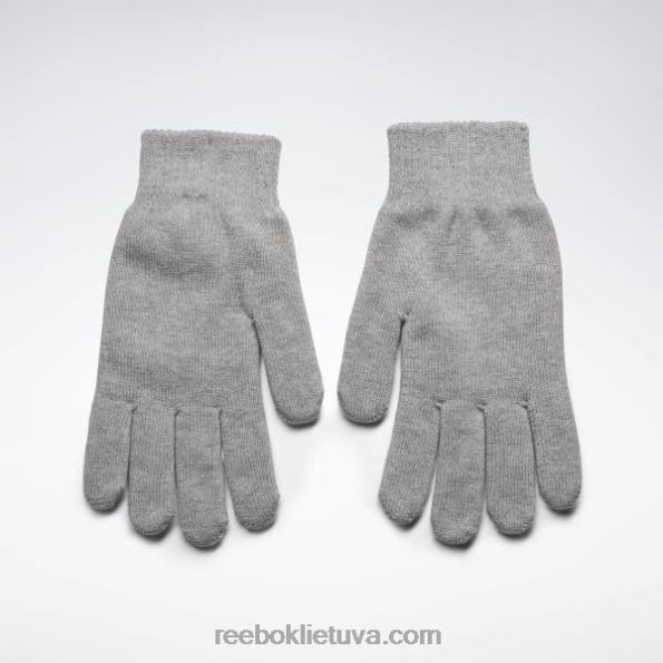 Reebok sportinės prekės ženklo pirštinės FTYF81020 vidutinio pilkumo viržiai