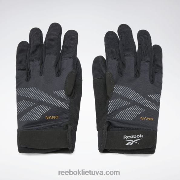 Reebok vienija fitneso treniruočių pirštinės FTYF8709 juodas