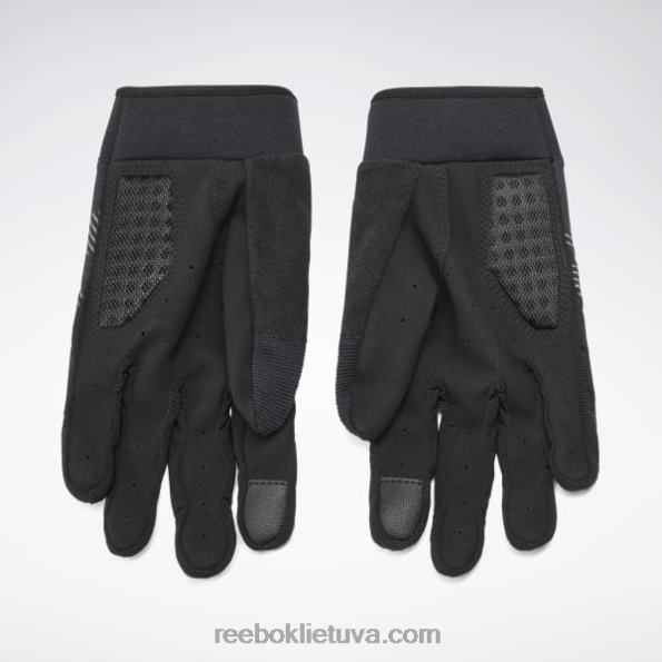 Reebok vienija fitneso treniruočių pirštinės FTYF8709 juodas
