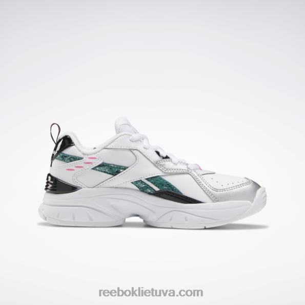 Reebok xeona batai – ikimokykliniai FTYF81454 balta/juoda/visiškai žalsva vaikai