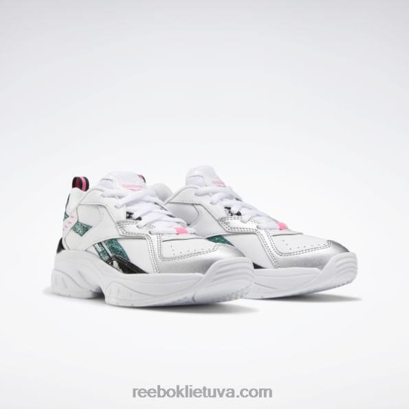 Reebok xeona batai – ikimokykliniai FTYF81454 balta/juoda/visiškai žalsva vaikai