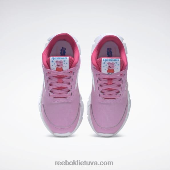 Reebok peppa pig zig dynamica 2 batai - ikimokyklinis FTYF81405 piktograma rožinė / aštri rožinė / ftwr balta vaikai