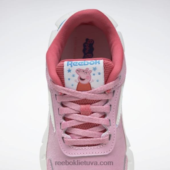 Reebok peppa pig zig dynamica 2 batai - ikimokyklinis FTYF81405 piktograma rožinė / aštri rožinė / ftwr balta vaikai